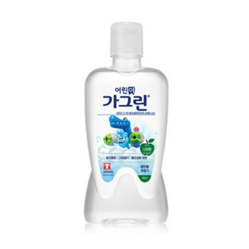 동아제약 어린이용 가그린 사과향, 380ml, 1개