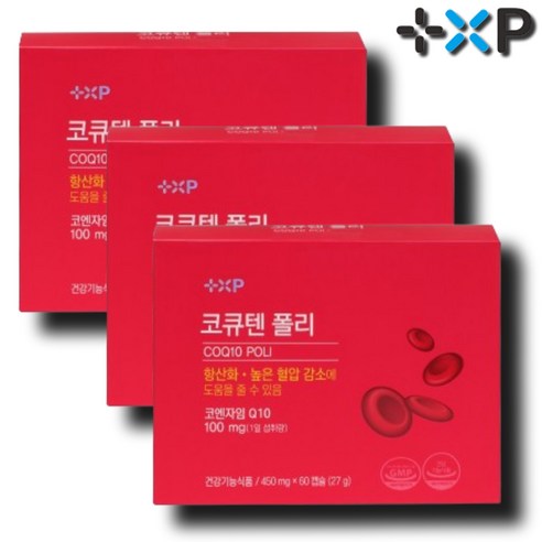 높은 혈압 낮추는 코큐텐 영양제 나토키나제 사탕수수추출물 함유, 1개, 180정