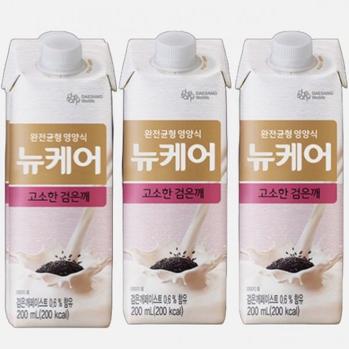 뉴케어 고소한 검은깨 빨대형 음료, 30팩 x 200ml 쿠팡뉴케어 뉴케어 고소한 검은깨 빨대형 음료, 30팩 x 200ml 쿠팡뉴케어