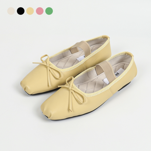 페조 여성 플랫슈즈 메리제인 단화 PZFLTC 896 230, 신발사이즈, YELLOW, YELLOW 섬네일