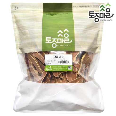 [토종마을] 국산 영지버섯 절단 500g 영지버섯차, 1개