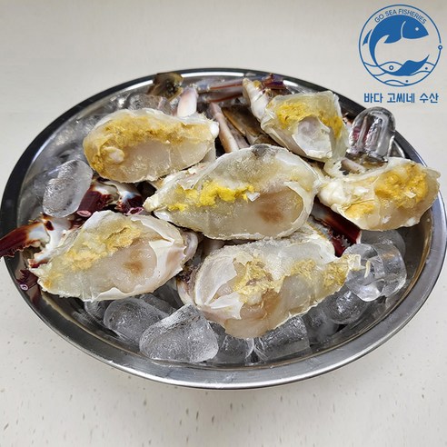바다고씨네 살이꽉찬 국내산 손질꽃게 3kg, 1개