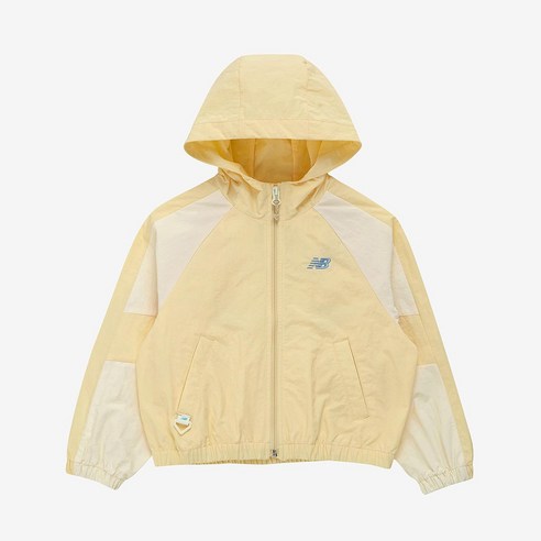 뉴발란스 키즈 Fishing Club_배색 크롭 바람막이 NK9AE1401G