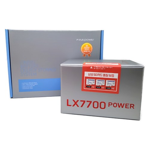 추천상품 파인뷰 LX7700power+파인파워 210 블랙박스 보조배터리 패키지