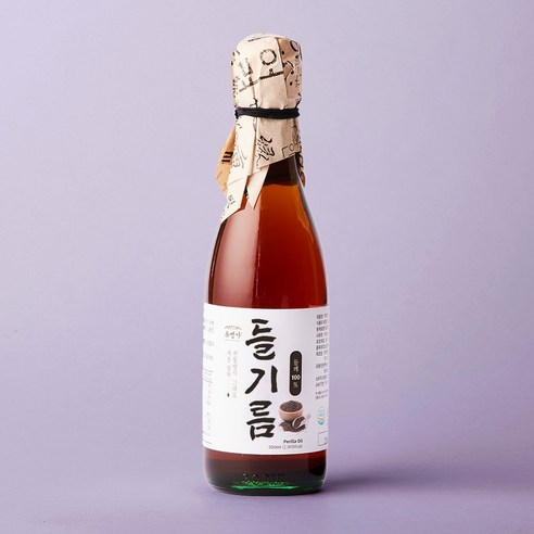 류명가 들기름, 5개, 350ml