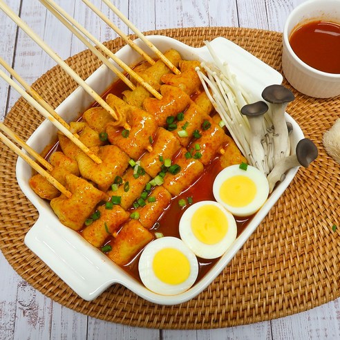 부산다대포 빨간 어묵 (꼬치어묵 20개+빨간스프2봉), 350g2봉+스프