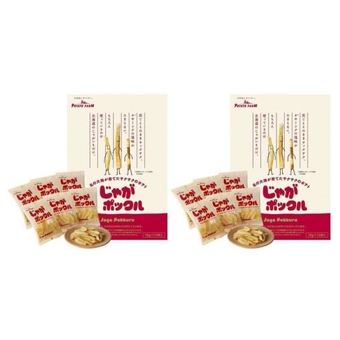 가루비 포테이토 팜 쟈가폿쿠루 10개입, 180g, 2개