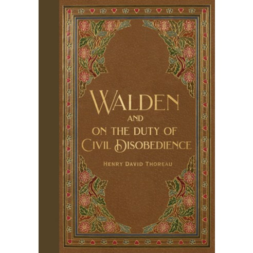 (영문도서) Walden & Civil Disobedience (Masterpiece Library Edition) Hardcover, Peter Pauper Press, English, 9781441341501