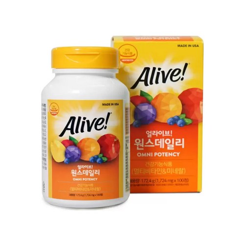 얼라이브 원스 데일리 멀티비타민