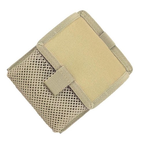 군용 MOLLE 전화 벨트 액세서리 키트 파우치 허리 가방 케이스, 베이지, 15.5x13x4cm, 나일론