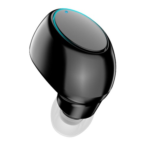 Dkaony 단일 귀 블루투스 5.0 무선 헤드셋 x6 미니 스포츠 이어폰, 전체 세트 (검정색)