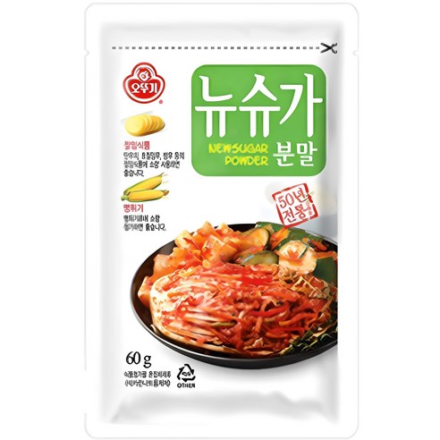 오뚜기 뉴슈가분말, 50g, 12개