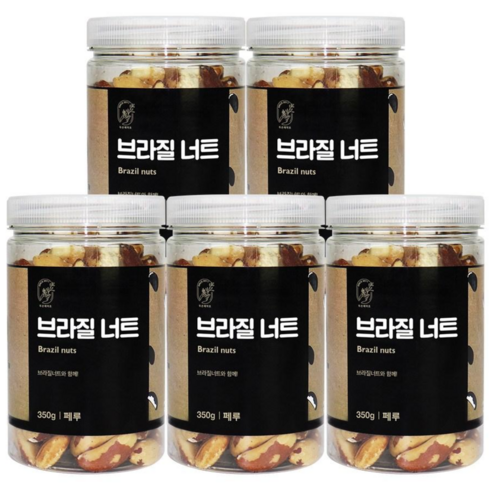 두손애약초 페루 브라질넛 브라질너트 브라질너츠 350g, 5개