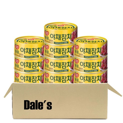 데일즈기획 동원 야채참치, 90g, 10개