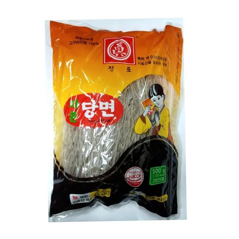 진표 당면 500g, 2개, 2개