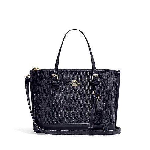 코치 여성용 몰리 토트 25 바닐라