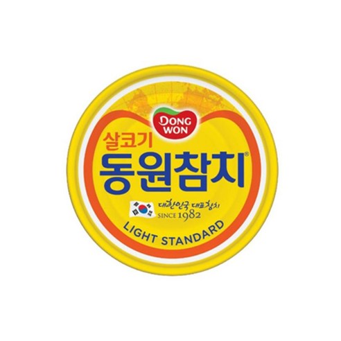 동원 라이트 스탠다드 참치 90g 6캔 건강한참치 동원 라이트 스탠다드 참치 90g 6캔 건강한참치