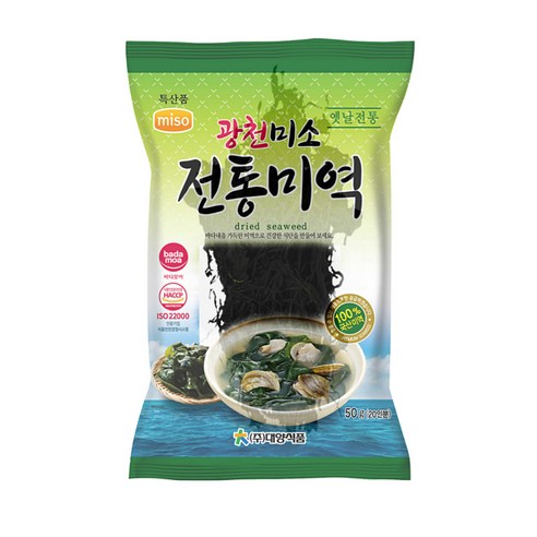 바다모아 완도 미역 전통미역 건미역 100g