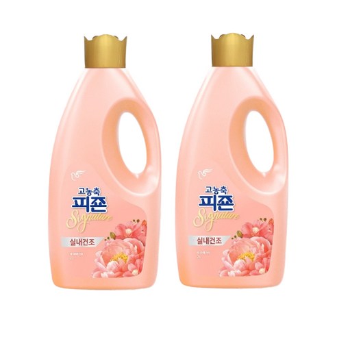 피죤 고농축 시그니처 섬유유연제 라피에스타 본품, 2L, 2개