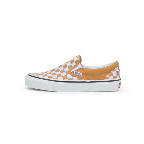 VANS 클래식 슬립온 98 DX – 체커보드 허니 옐로우 / VN0A7Q58BLS1 반스체커