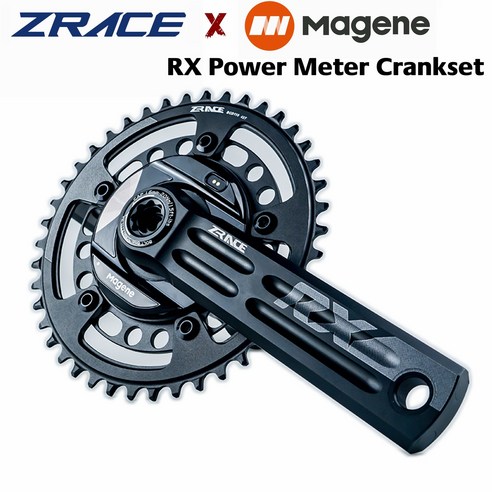 자전거파워미터 ZRACE x MAGENE RX 파워 미터 크랭크 셋 2x10/11 / 12 스피드 체인 세트 DUB Bottom ...