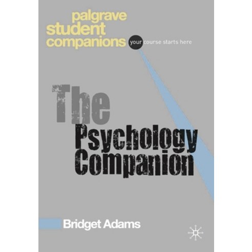 (영문도서) The Psychology Companion Paperback, Red Globe Press, English, 9780230008182