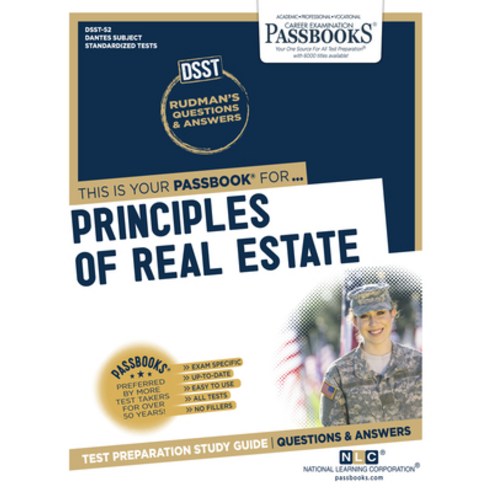 Principles of Real Estate Volume 52 Paperback, Passbooks, English, 9781731866523