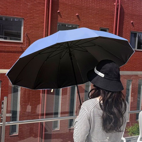 크로커다일 110cm대형 UV자외선 차단 암막 양산 장우산