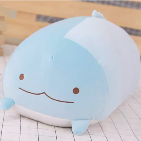 당일발송 대형 파란뚱이 모찌 대형인형 애착 안고자는 인형 바디필로우, 25cm, 1개