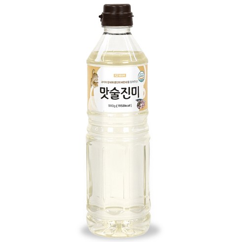 밥상애 맛술진미 요리주 고기의 잡내와 생선의 비린내를 제거하는 맛술, 1개, 900g