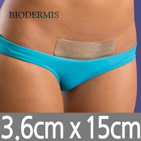바이오더미스 에피덤내추럴 3.6x15cm 1장 (피부색) 흉터밴드, 1개, FDG-1106(C-strip) 3.6x15cm