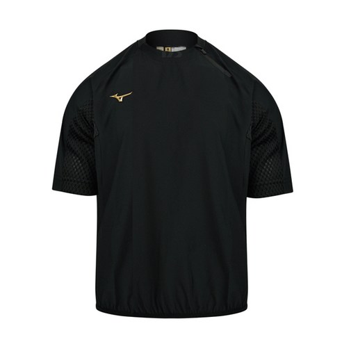 스타일과 기능성을 겸비한 미즈노 프로비트업 반팔 바람막이