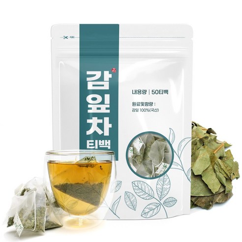 감잎 차 티백 감잎티백 1gX50개입, 1개