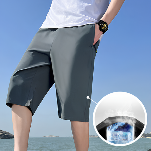 여름철 편안함과 시원함을 선사하는 해피브릭스 편안한 여름 쿨 반바지