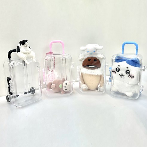 투명함 속에 빛나는 인형, 청년토이 인형캐리어