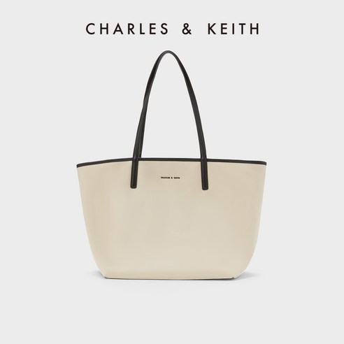 찰스앤키스 23NEW CHARLES&KEITH CK2-30151310 양면 디자인 자모 숄더 토트백(홀로그램)