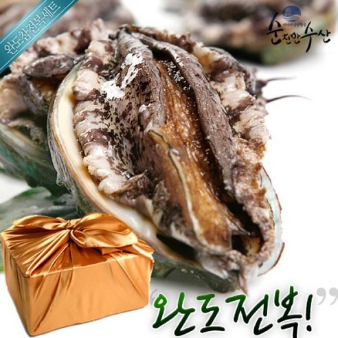 순천만수산 완도 참 전복 18-20미 1kg + 선물포장, 1개