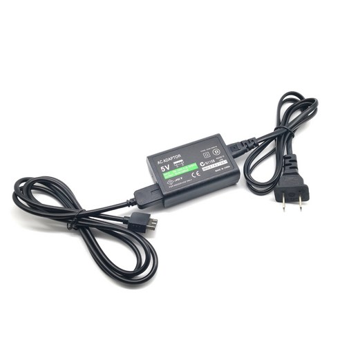 USB 충전 케이블 과부하 보호 기능이 있는 PSVita1000 게임 콘솔 전원 공급 충전기 어댑터와 호환 가능, [02] EU, 02 EU