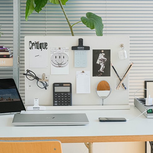 업무 효율을 극대화하는 공간 솔루션, 바나코 이지 클램프 데스크 파티션