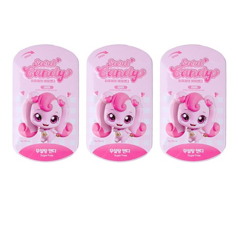 캐치티니핑 하츄핑의 비밀캔디 3개, 14mg, 5세트