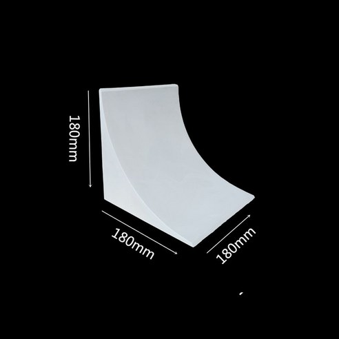 호리존시공 스튜디오 곡선 무영벽 가드 모듈 각종 모델, 18CMx18CMx18CM(단품 가격)