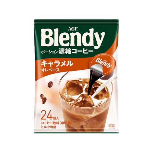 AGF Blendy 포션커피 카라멜향, 18g, 24개입, 1개