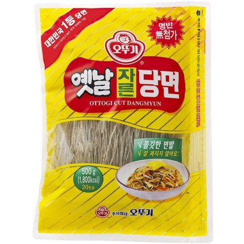   오뚜기옛날 자른당면, 500g, 1개