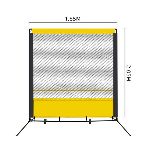 테니스벽치기 훈련 리턴볼 그물 혼자 서브 연습 트레이닝, B. 리바운드 네트 대형