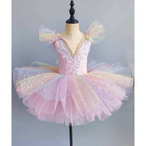 여아용 튜튜 예닝 발레복 엘프 발레복