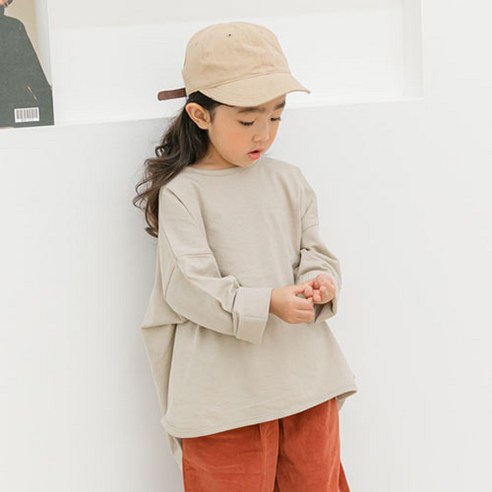 바브키즈 베이직라운드티