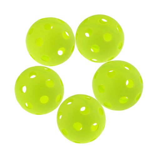 50pcs 26홀 연습 스포츠 볼 탄성 중공 실내 골프 트레이닝 볼, type1