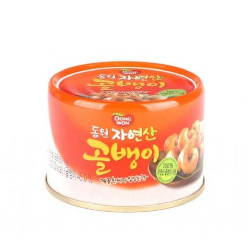 자연산골뱅이캔 동원 140G, 단품, 단품