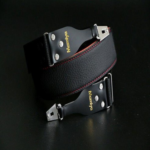 소가죽 카메라 어깨 목 스트랩 운반 벨트 그립 Mamiya RB67 95-120cm, [01] Black