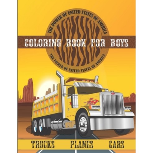 cars palnes trucks coloring book for boys: construction & luxury vehicles coloring book for kids ... Paperback, Independently Published